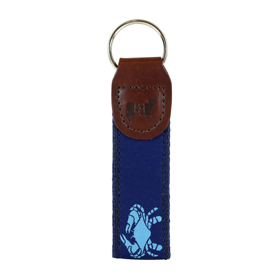 Crab Key Fob in Navy
