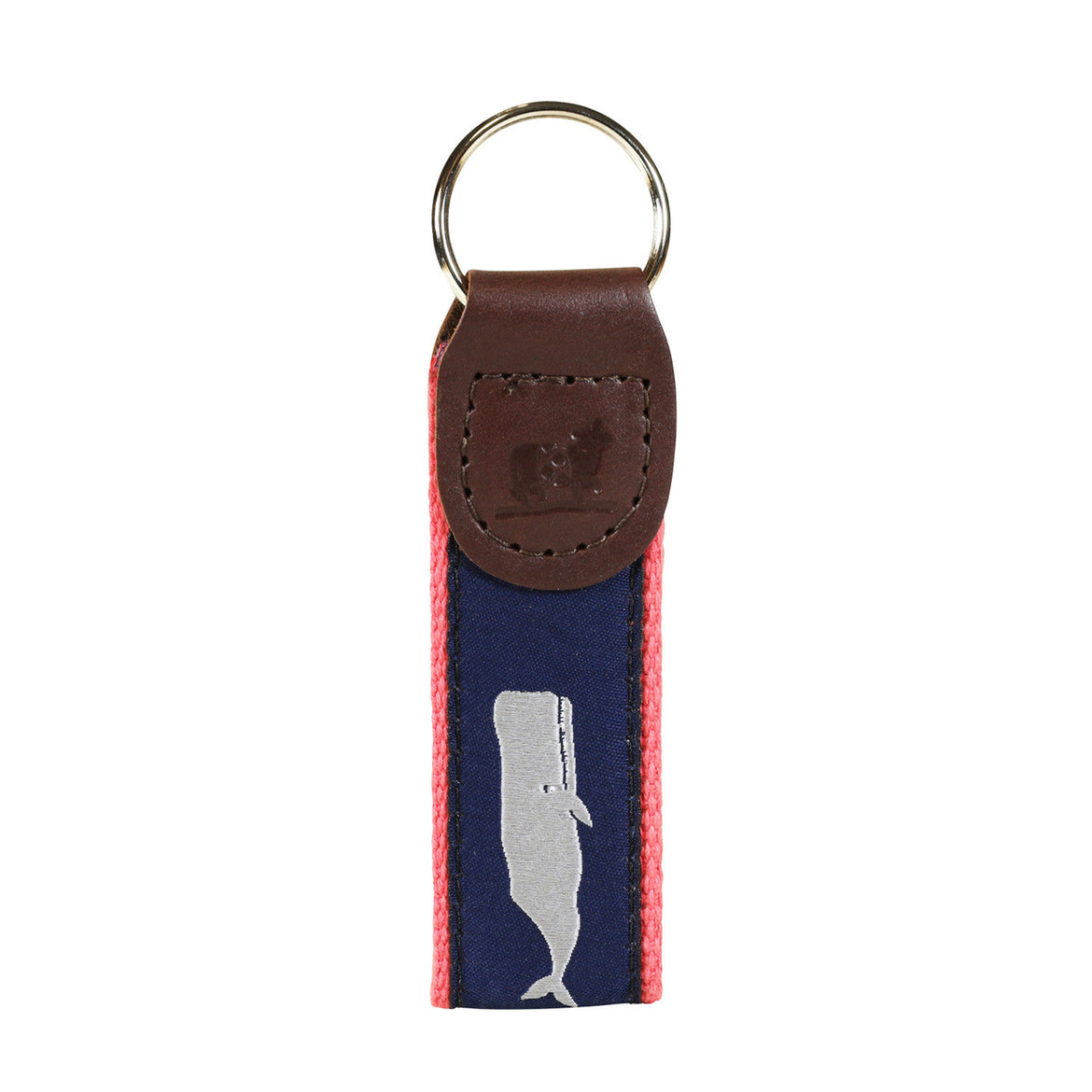 Moby Whale Key Fob in Grey