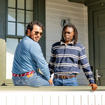 Classic Repp Stripe Club Belt Thumbnail