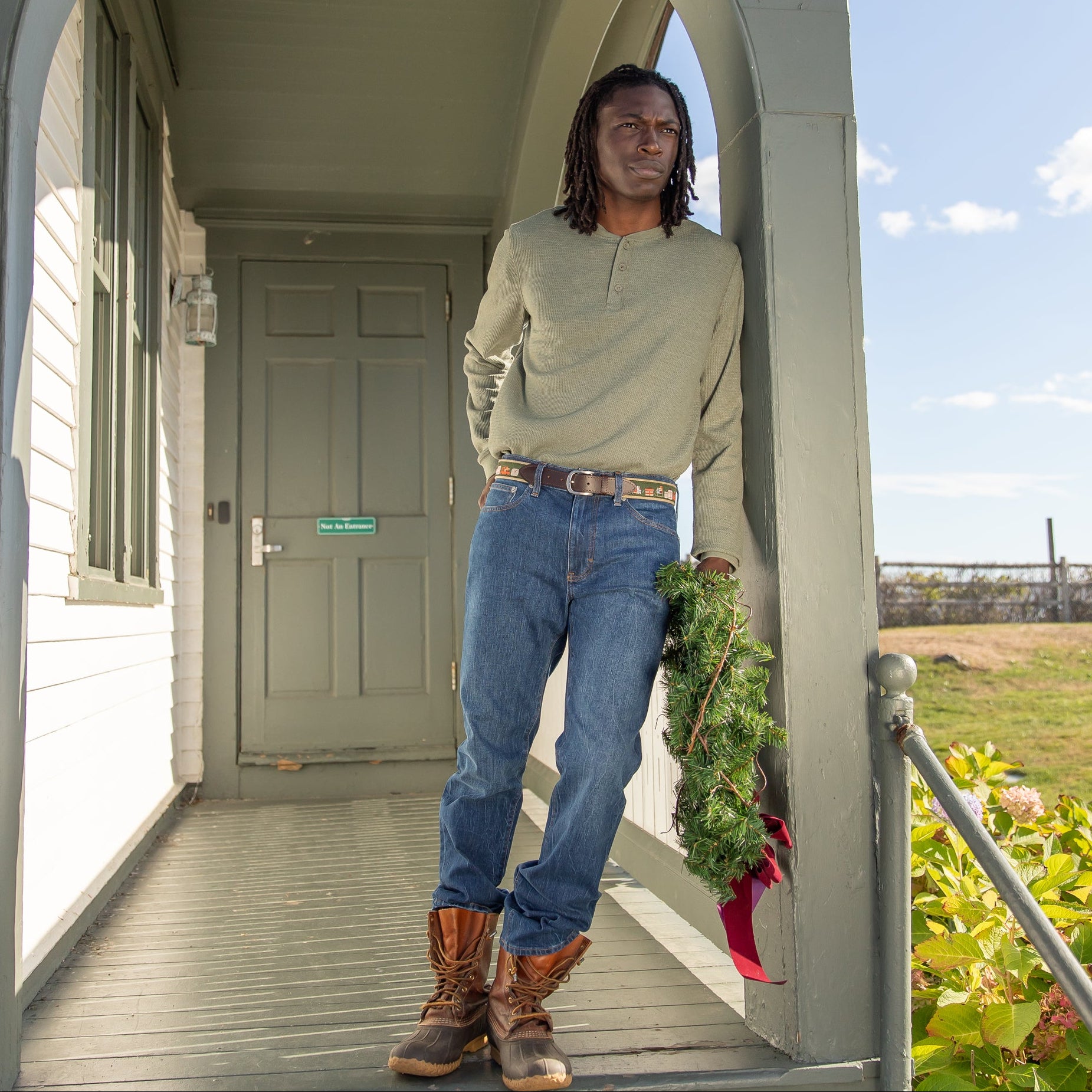The Most Wonderful Time of the Year Ribbon Club Belt