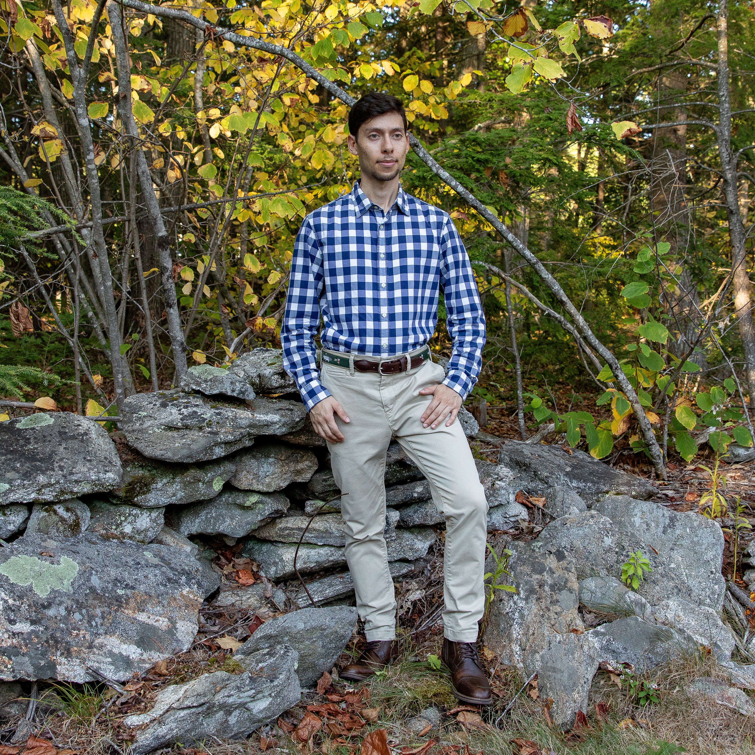 Freshwater Fish & Flies Ribbon Club Belt