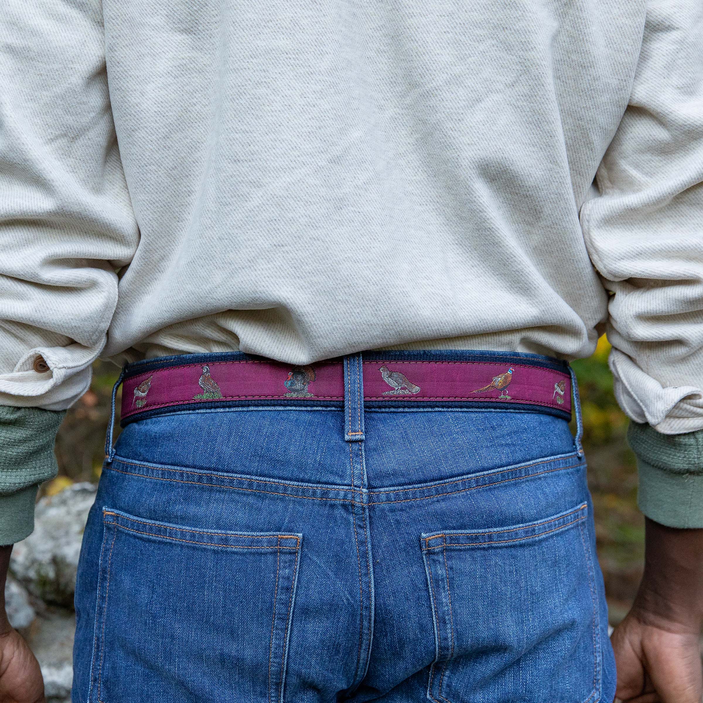 Woodland Birds Ribbon Club Belt