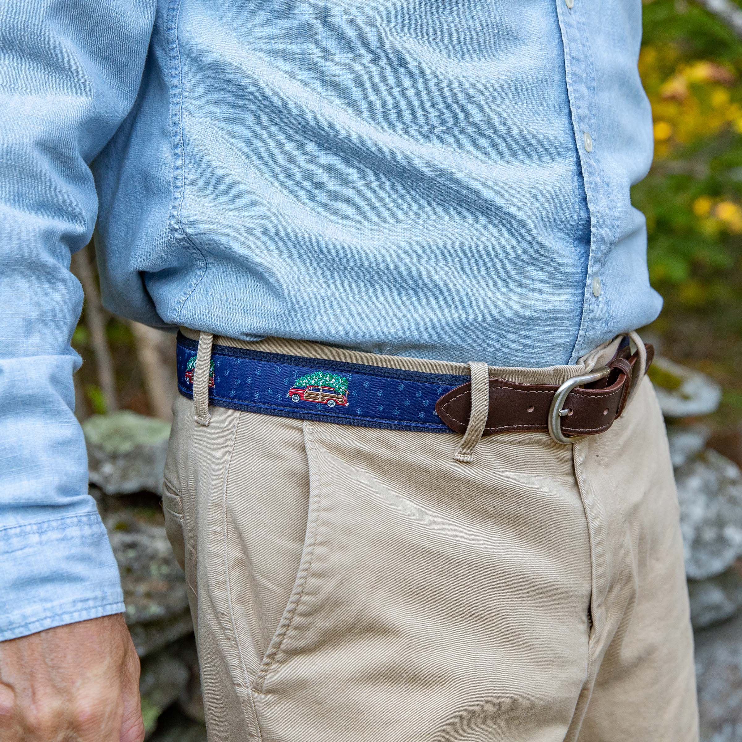 Woodie & Tree Ribbon Club Belt
