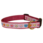 Candy Hearts Ribbon Dog Collar Thumbnail