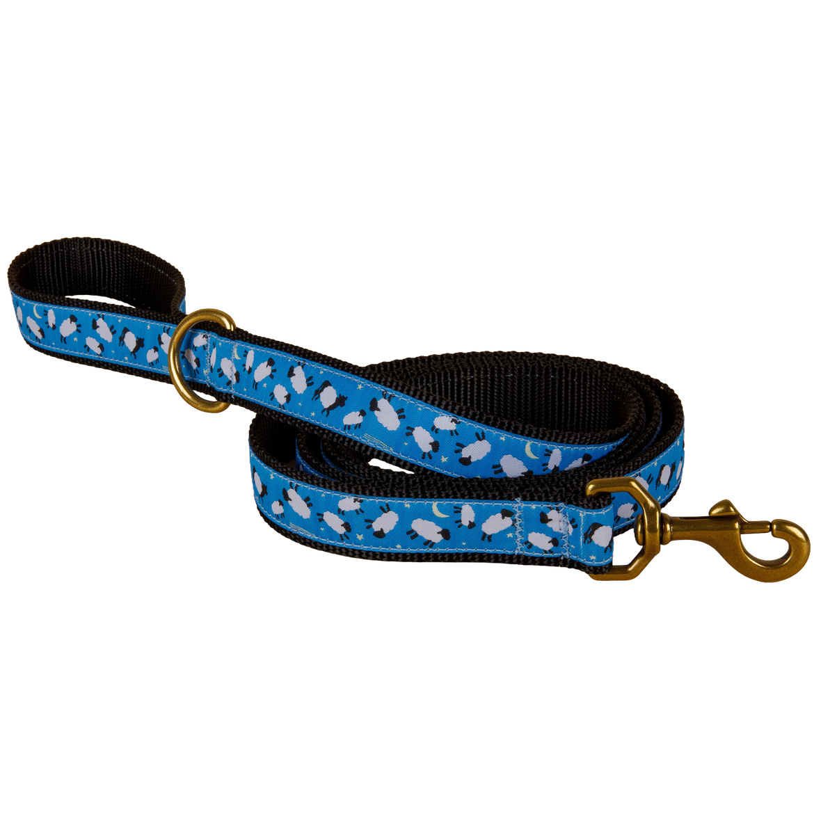 Counting Sheep Ribbon Dog Leash