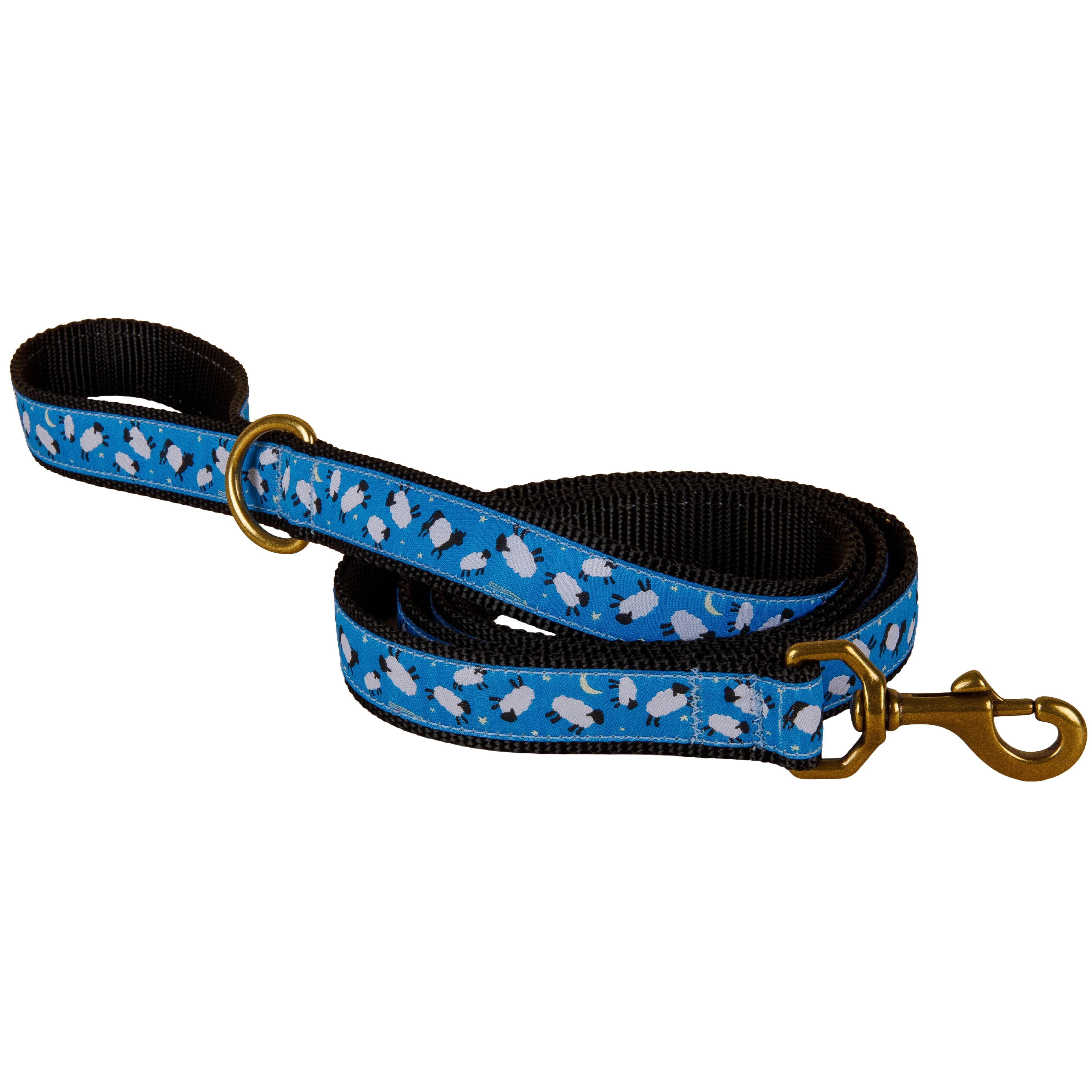 Counting Sheep Ribbon Dog Leash