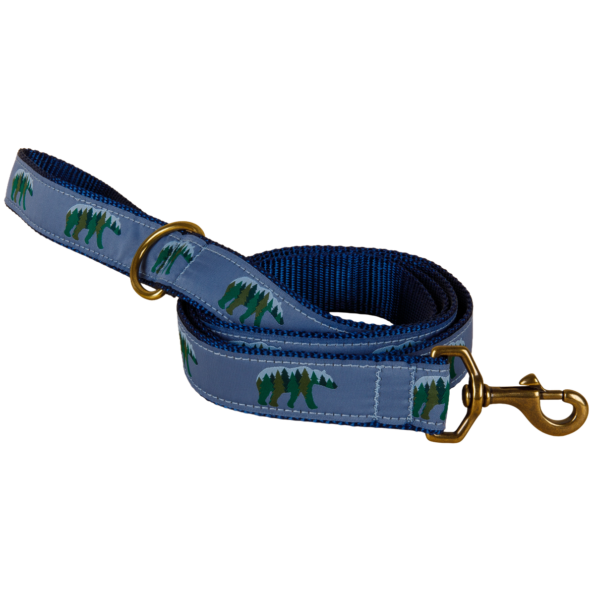Woodland Bear Ribbon Dog Leash