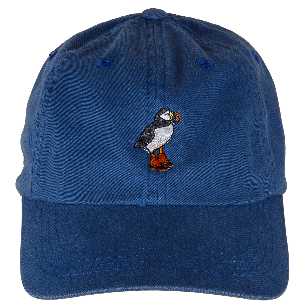 Puffins Dad Hat in Blue