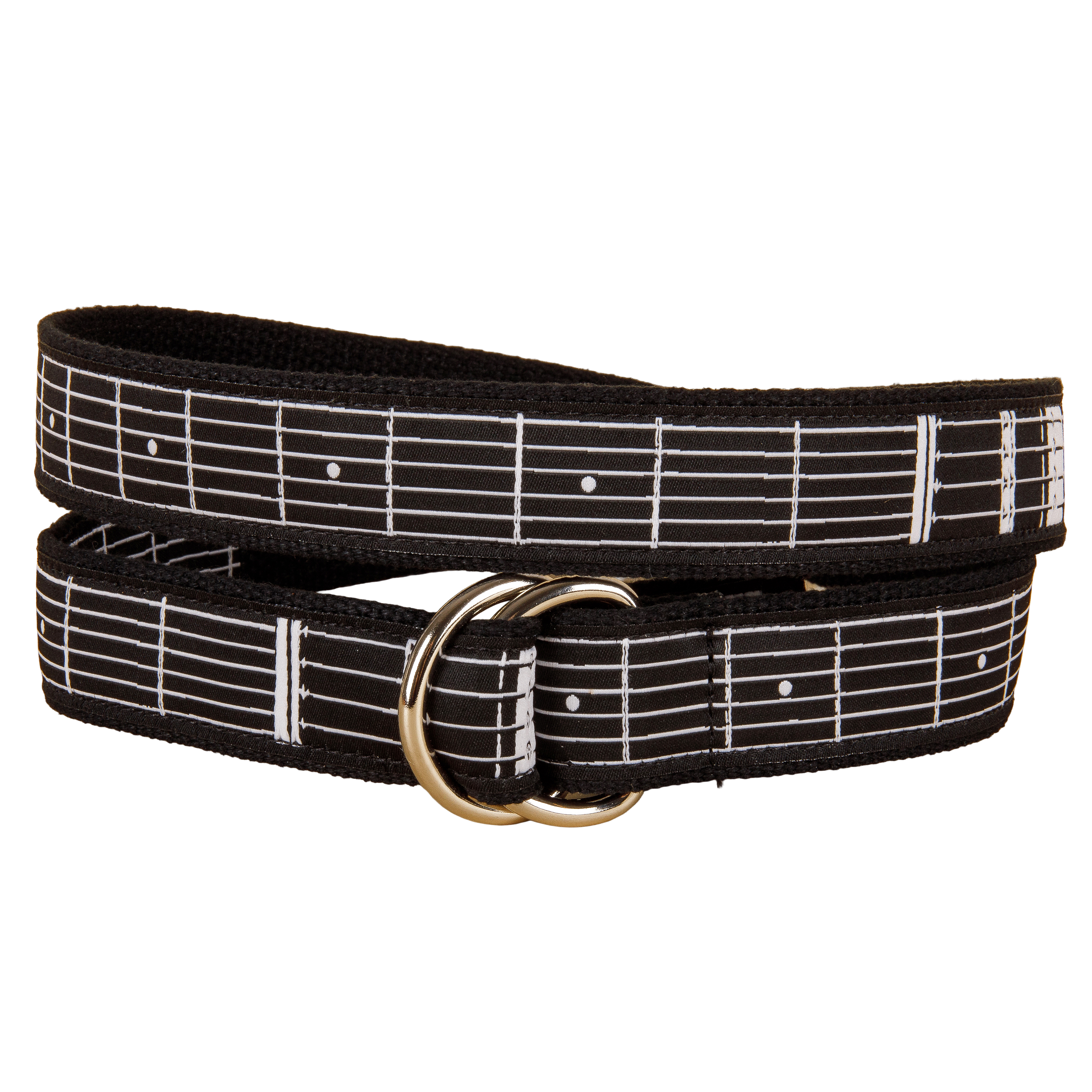 Guitar Frets D-Ring Belt