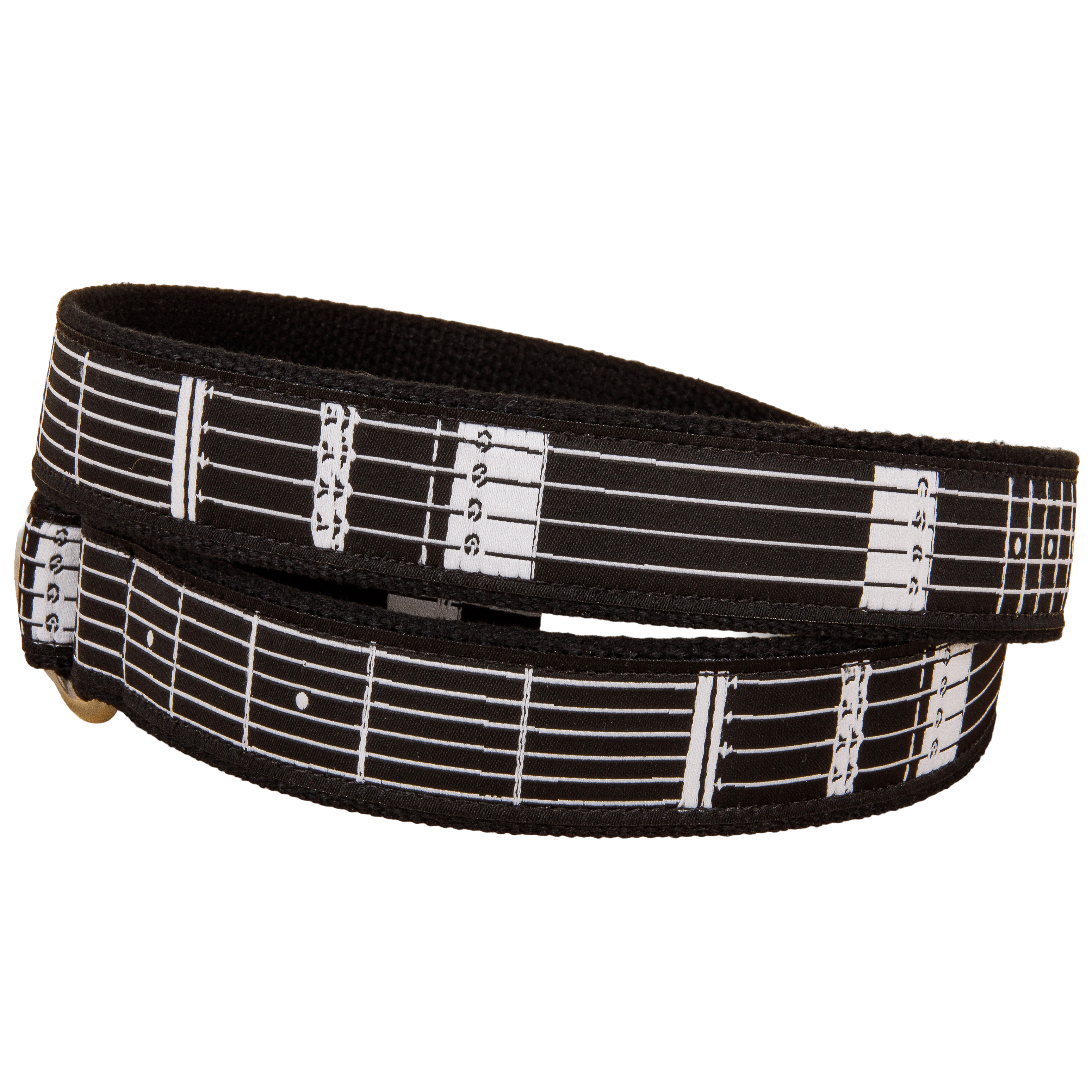 Guitar Frets D-Ring Belt
