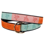 Sea Turtles Ribbon D-Ring Belt Thumbnail