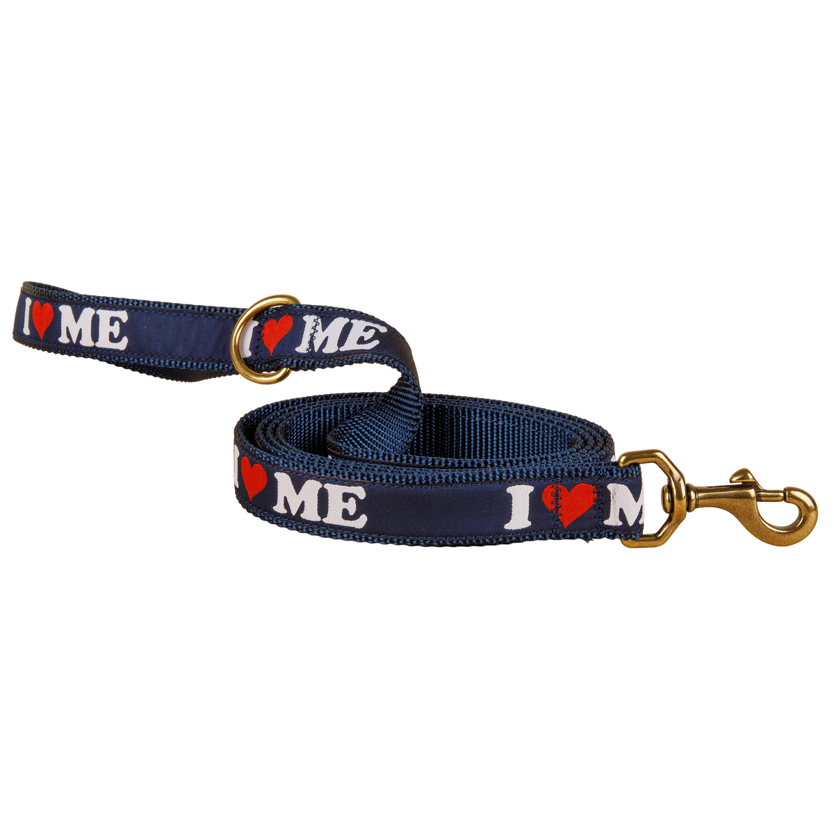I Love ME Ribbon Dog Leash