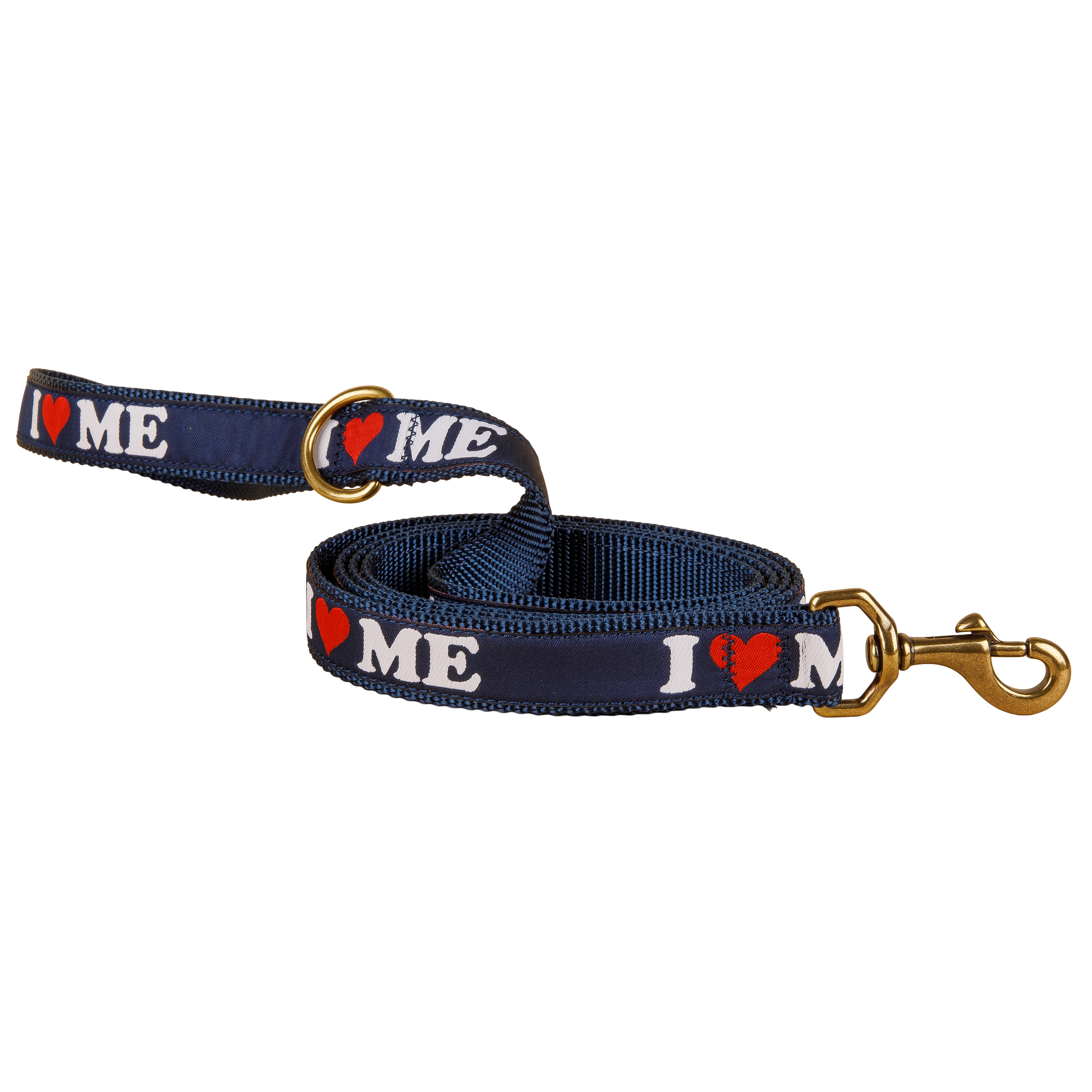 I Love ME Ribbon Dog Leash