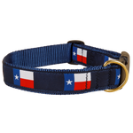 Texas State Flag Ribbon Dog Collar Thumbnail