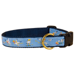 Seagulls & French Fries Ribbon Dog Collar Thumbnail