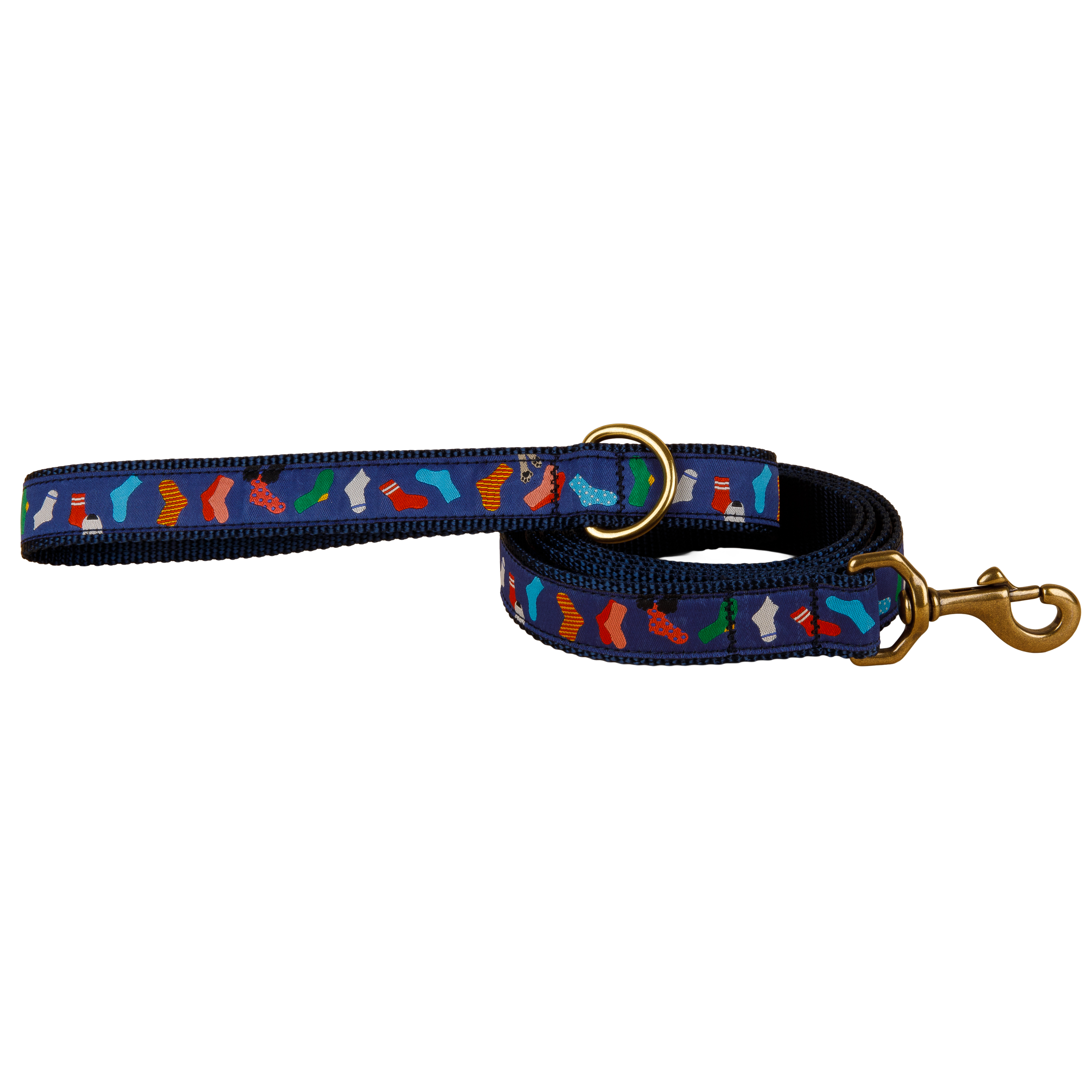 Sock Monster Ribbon Dog Leash