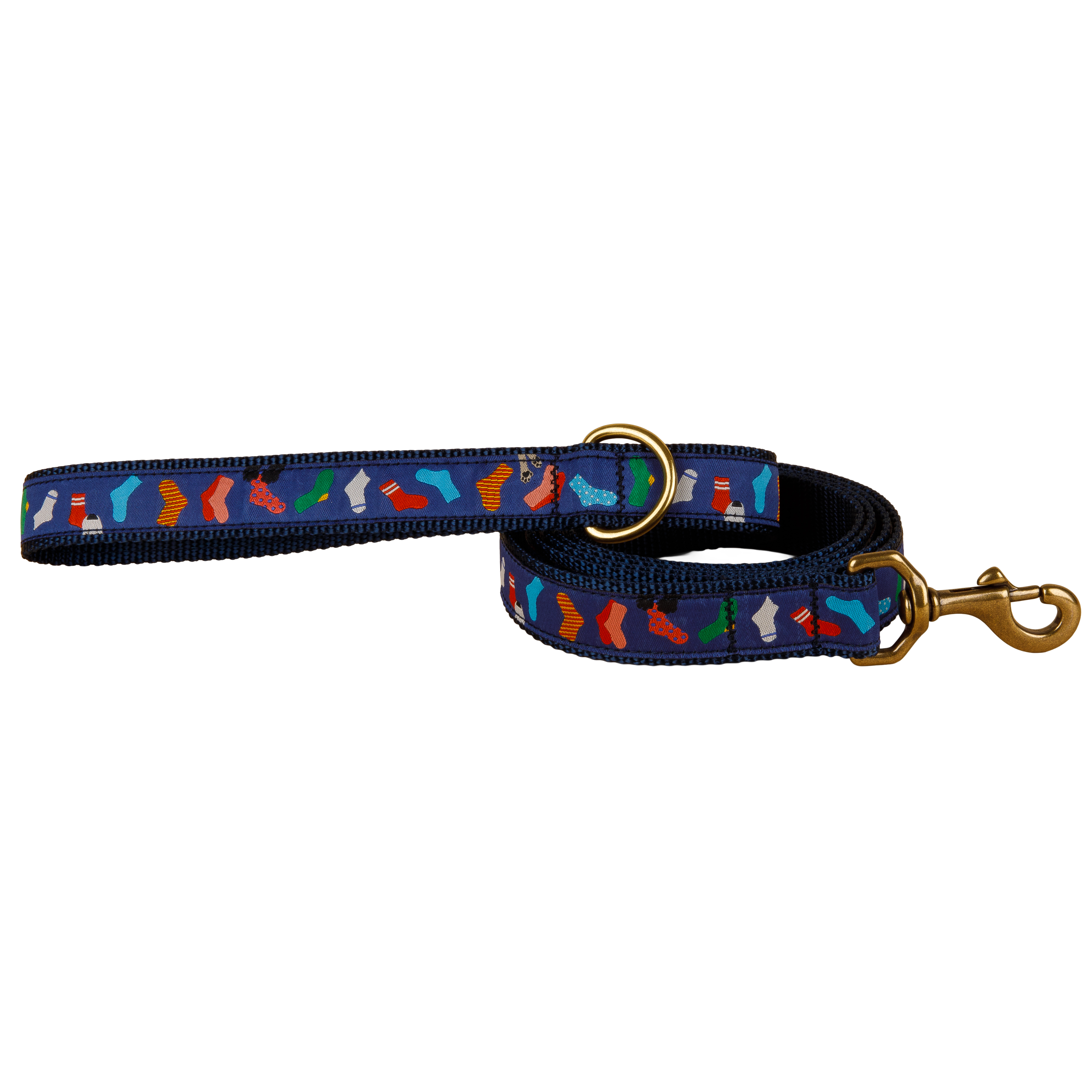 Sock Monster Ribbon Dog Leash