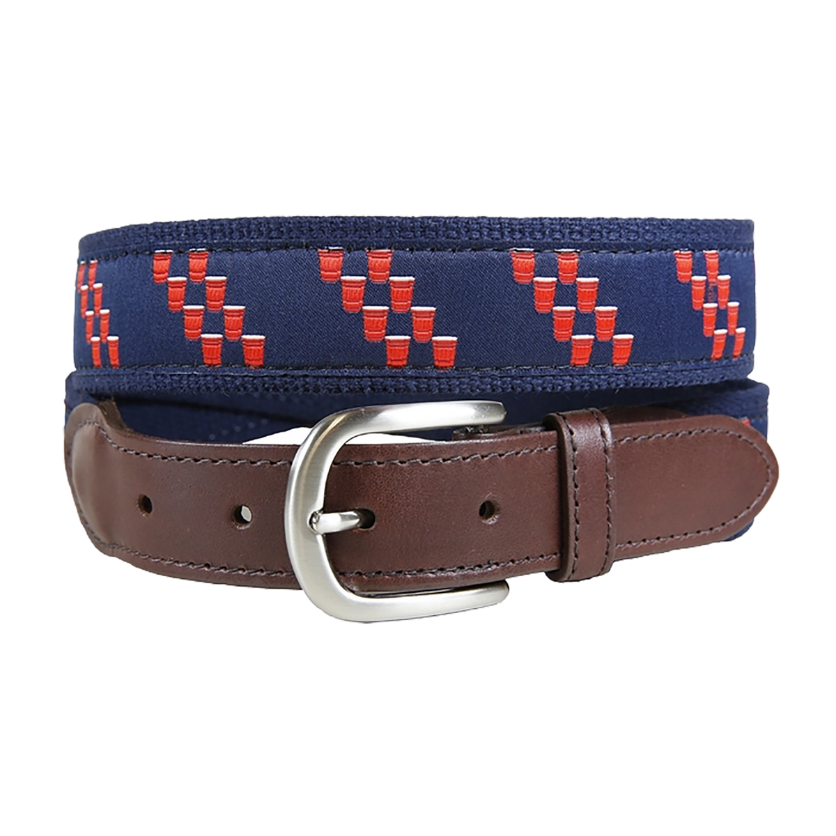 Red Cup Ribbon Club Belt
