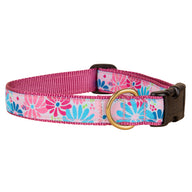 Floral Burst Ribbon Dog Collar