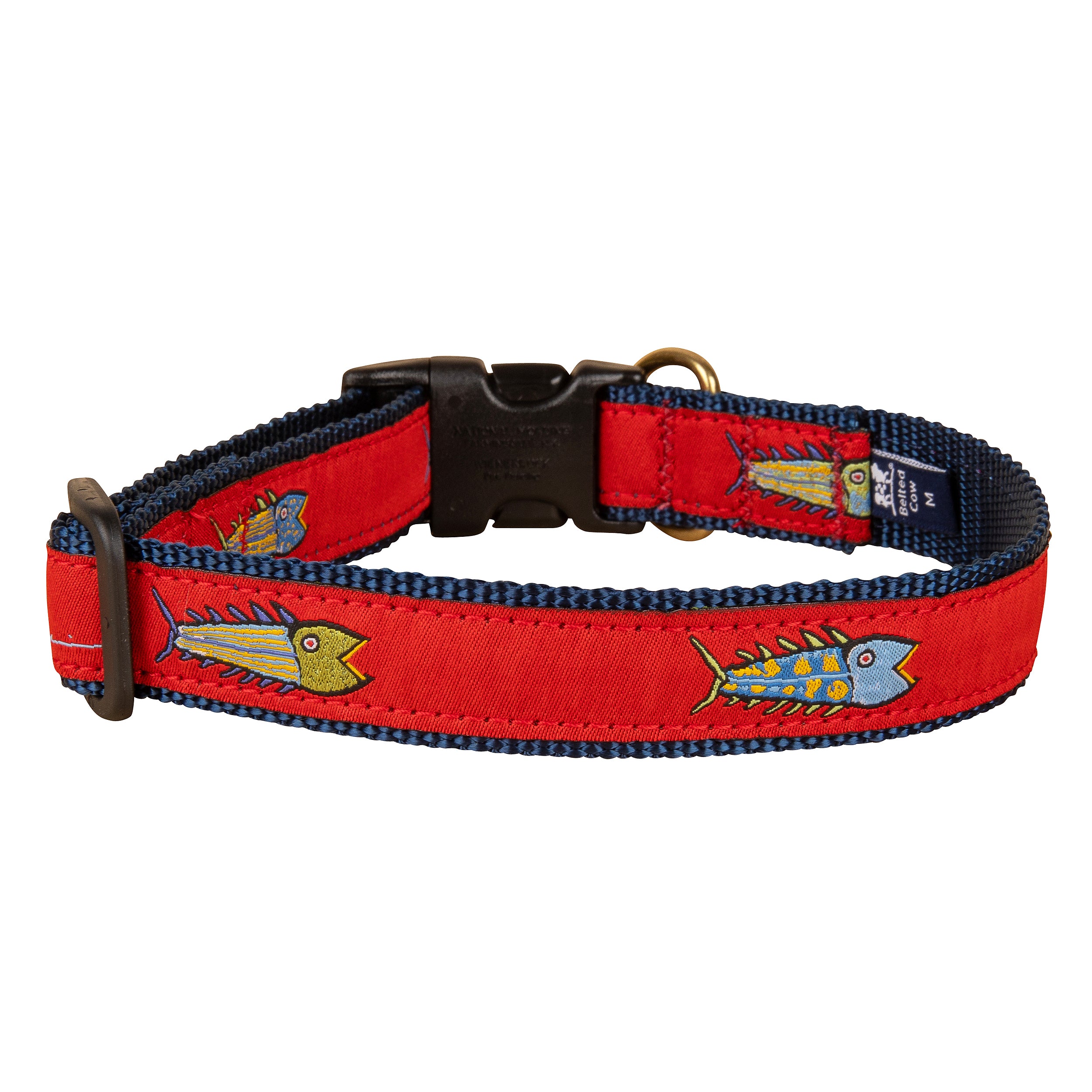 Hopkins Fish Ribbon Dog Collar