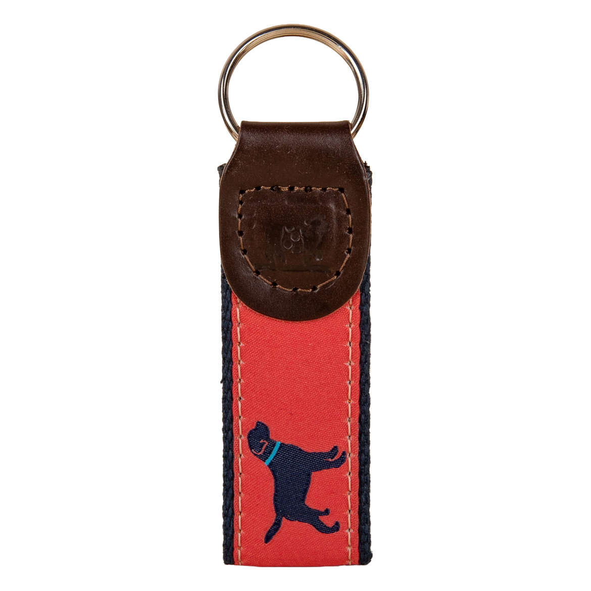Labrador Retriever Key Fob in Red