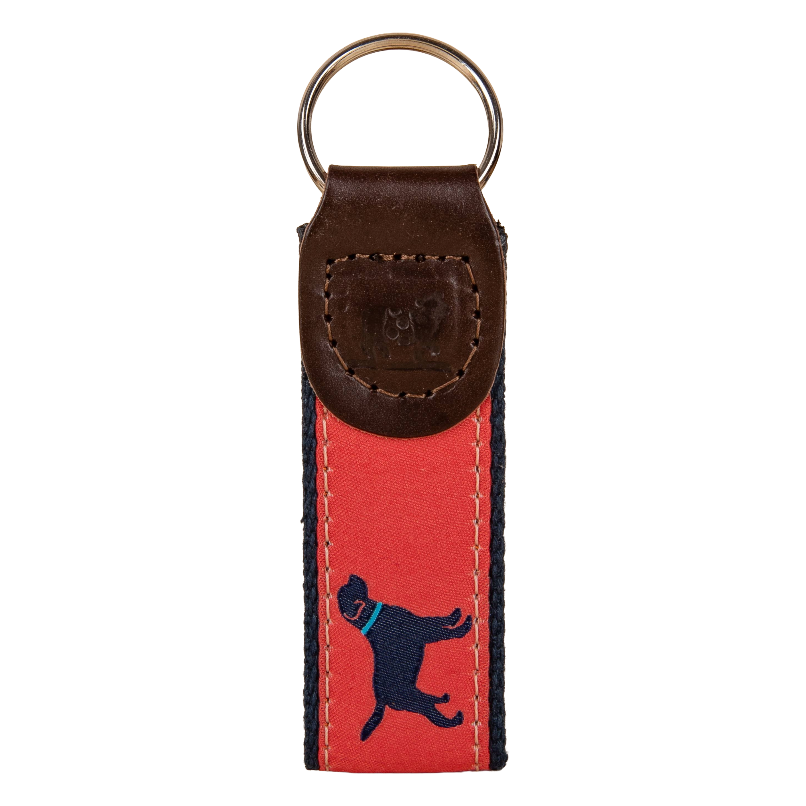 Labrador Retriever Key Fob in Red