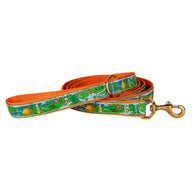 Lets Camp Ribbon Dog Leash in Colorful, 1 Inch
