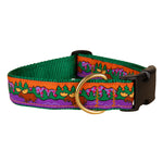Moose II Ribbon Dog Collar, Colorful, 1.25 Inch Thumbnail