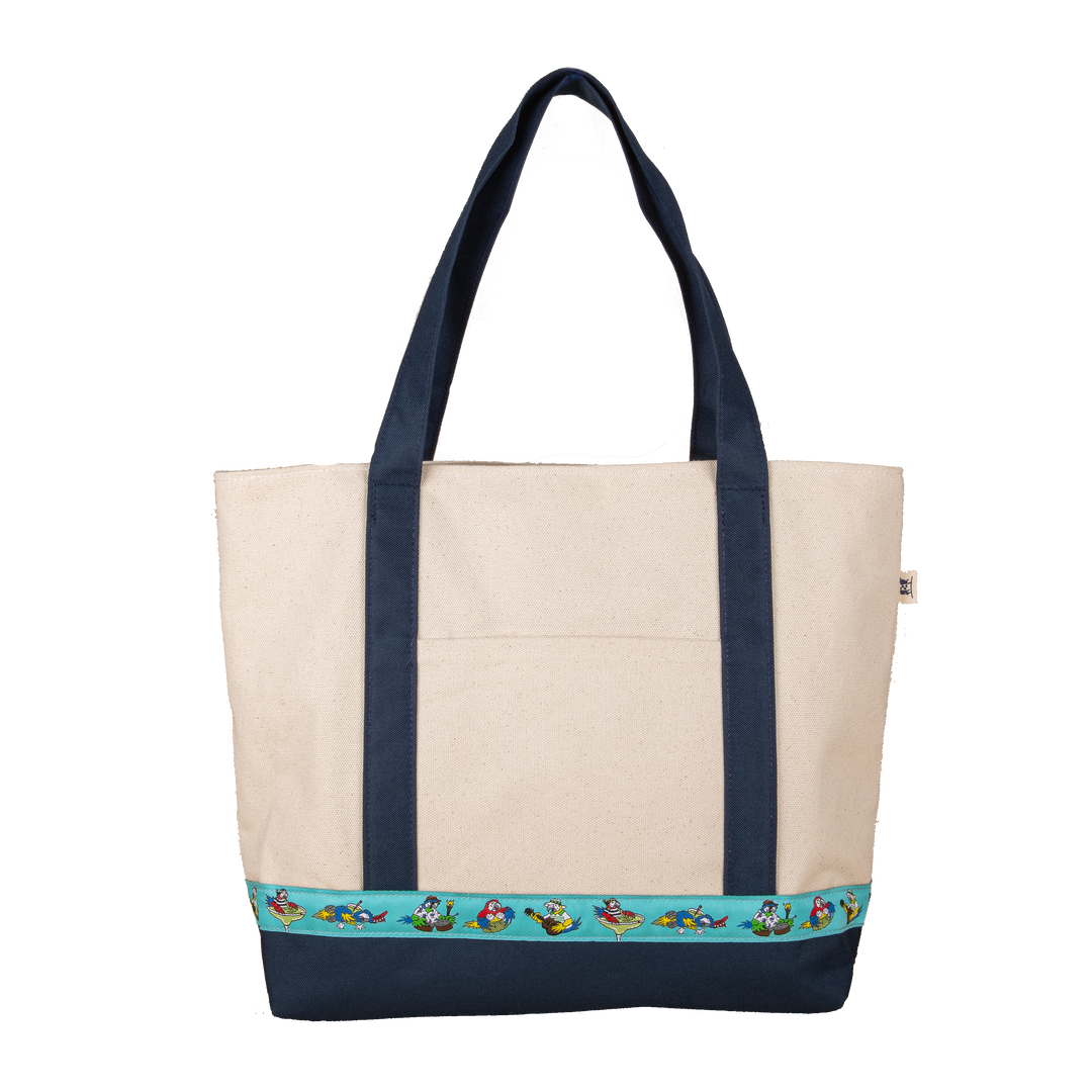 Parrots in Paradise Maine Tote Bag