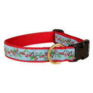 Strawberries Ribbon Dog Collar
