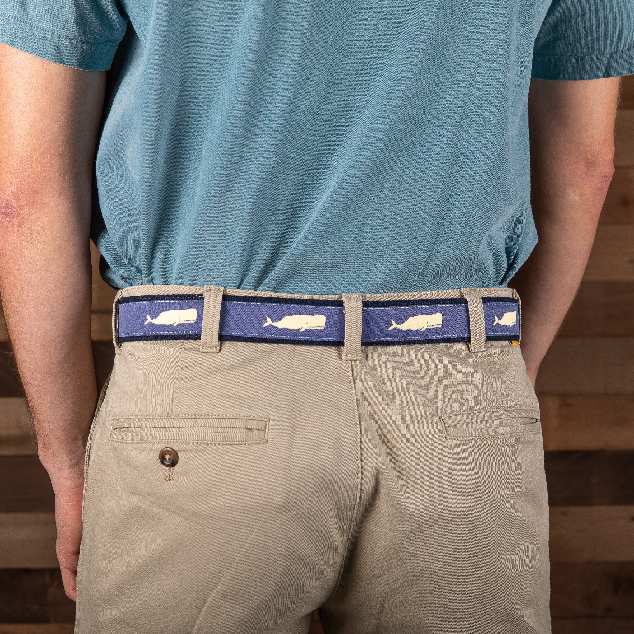 Moby Whale Ribbon D-Ring Belt