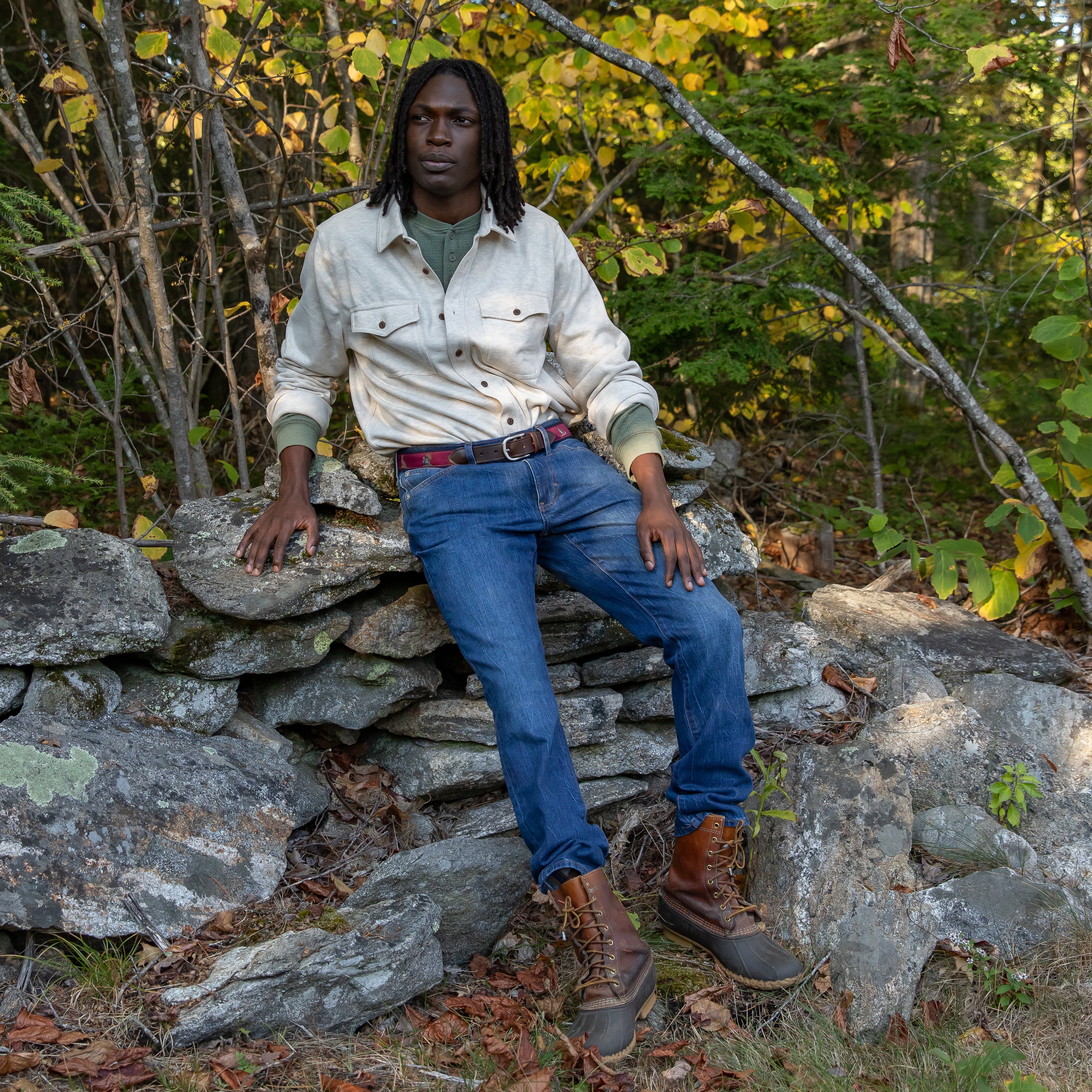 Woodland Birds Ribbon Club Belt