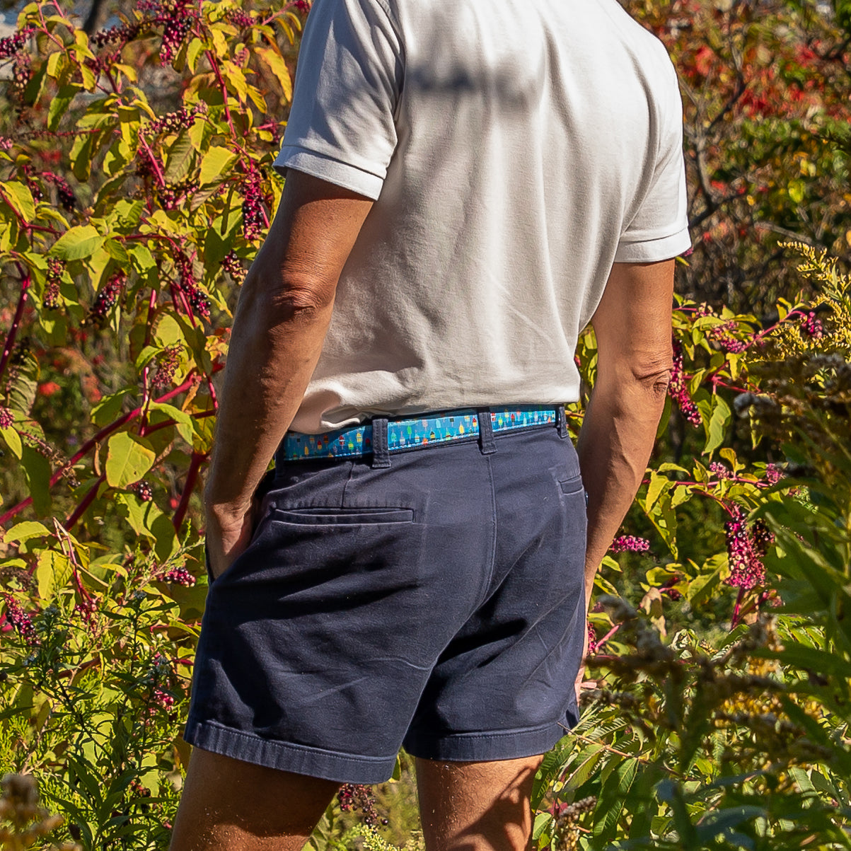 Lobster Buoys Ribbon Club Belt