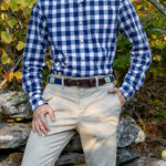 Original Maine Flag Ribbon Club Belt Thumbnail