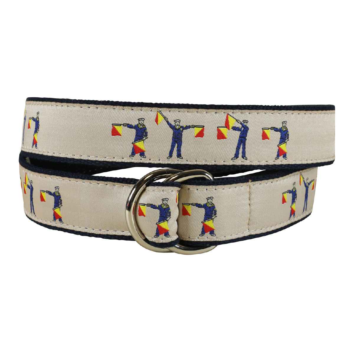 Ship to Ship BYOB Ribbon D-Ring Belt