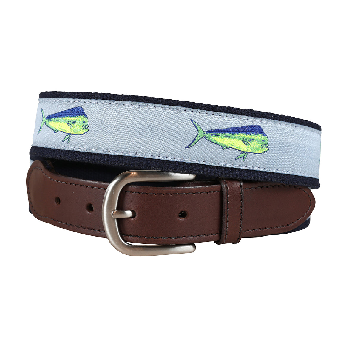 Dolphin Fish Ribbon Club Belt