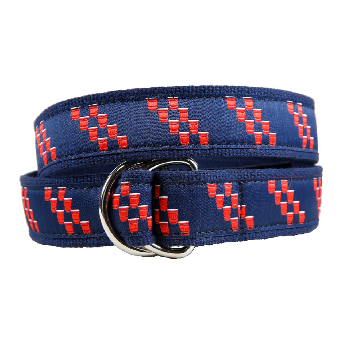 Red Cup D-Ring Belt