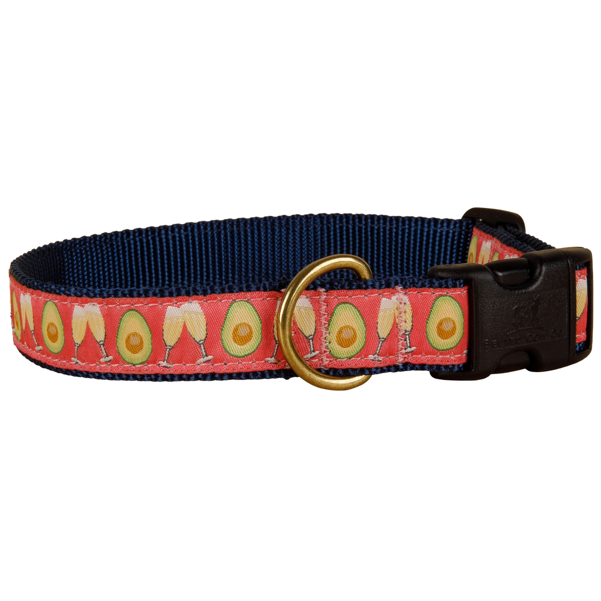 Avocado Toast Ribbon Dog Collar