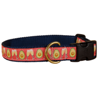 Avocado Toast Ribbon Dog Collar