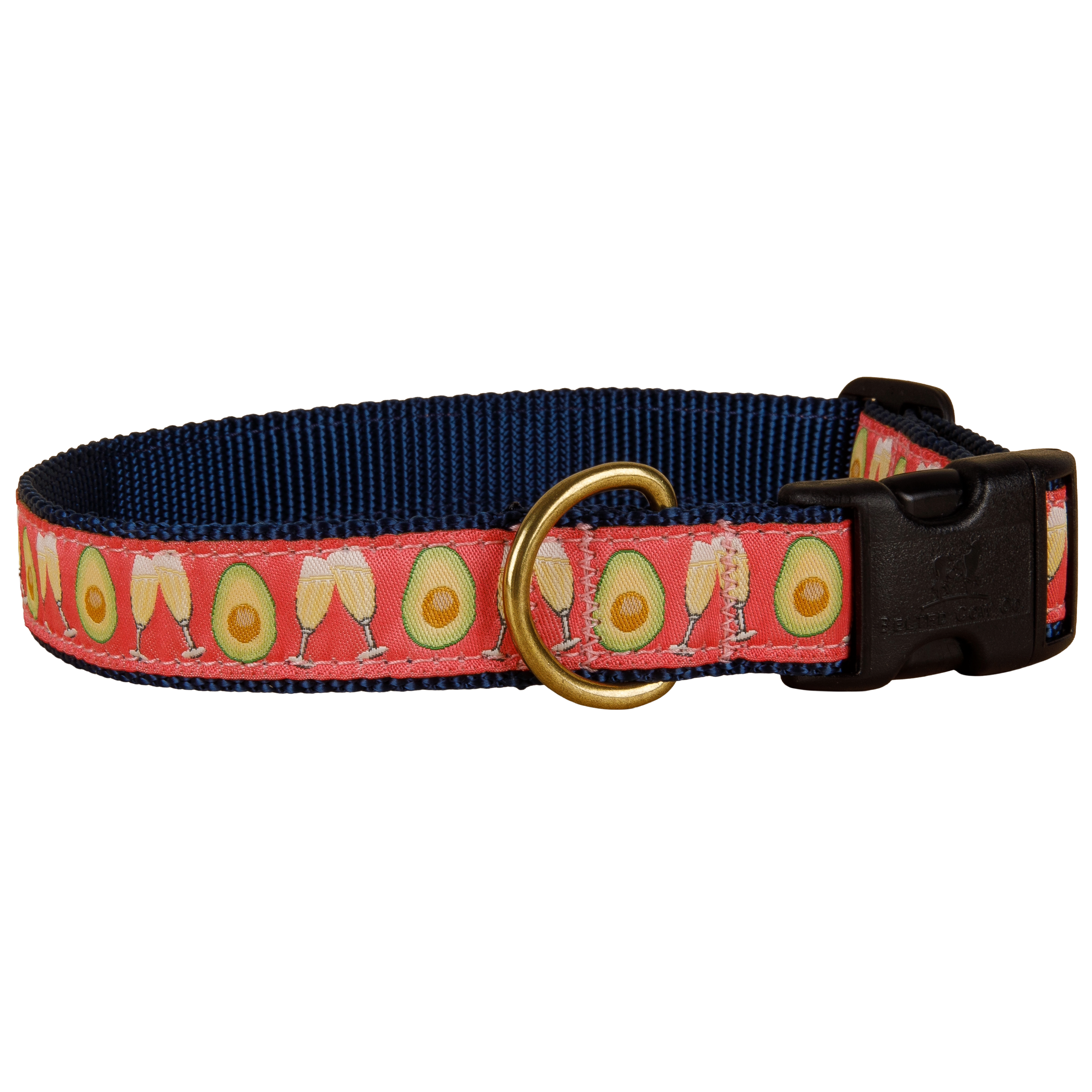 Avocado Toast Ribbon Dog Collar