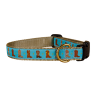 Cowboy Boots Ribbon Dog Collar