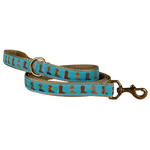 Cowboy Boots Ribbon Dog Leash Thumbnail