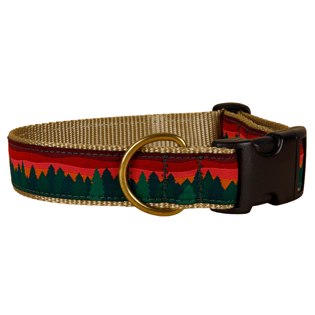 Forest Ribbon Dog Collar
