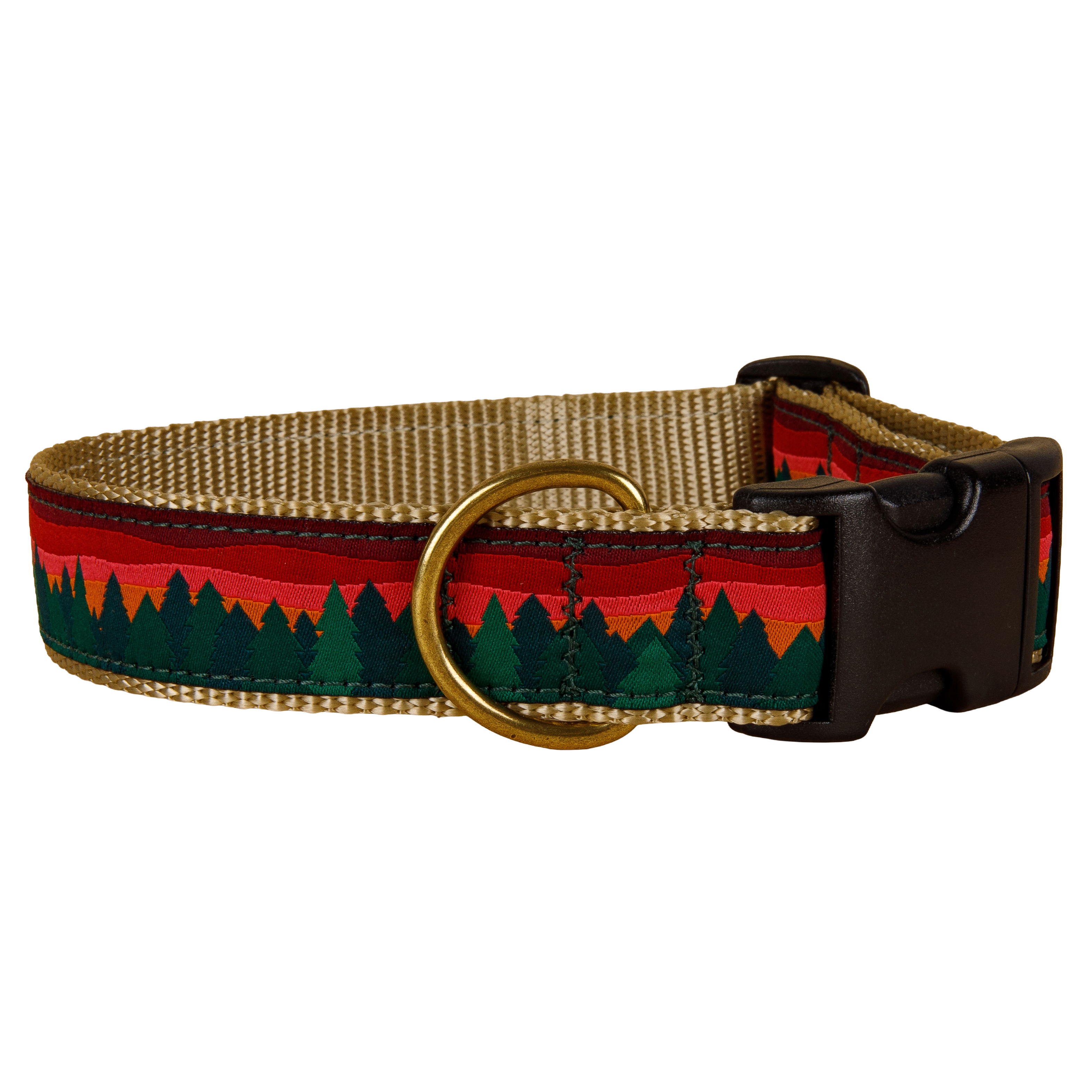 Forest Ribbon Dog Collar