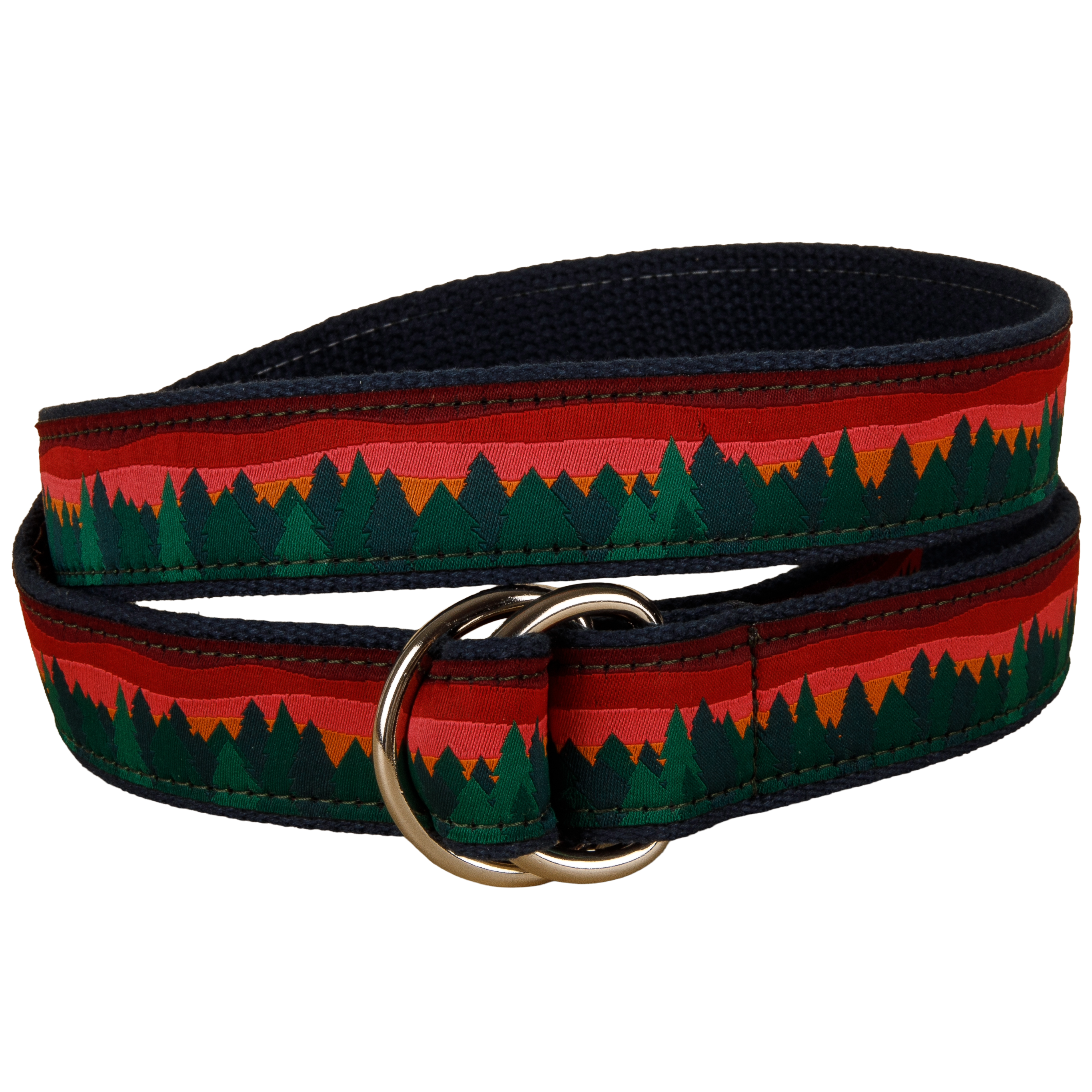 Forest Ribbon D-Ring Belt