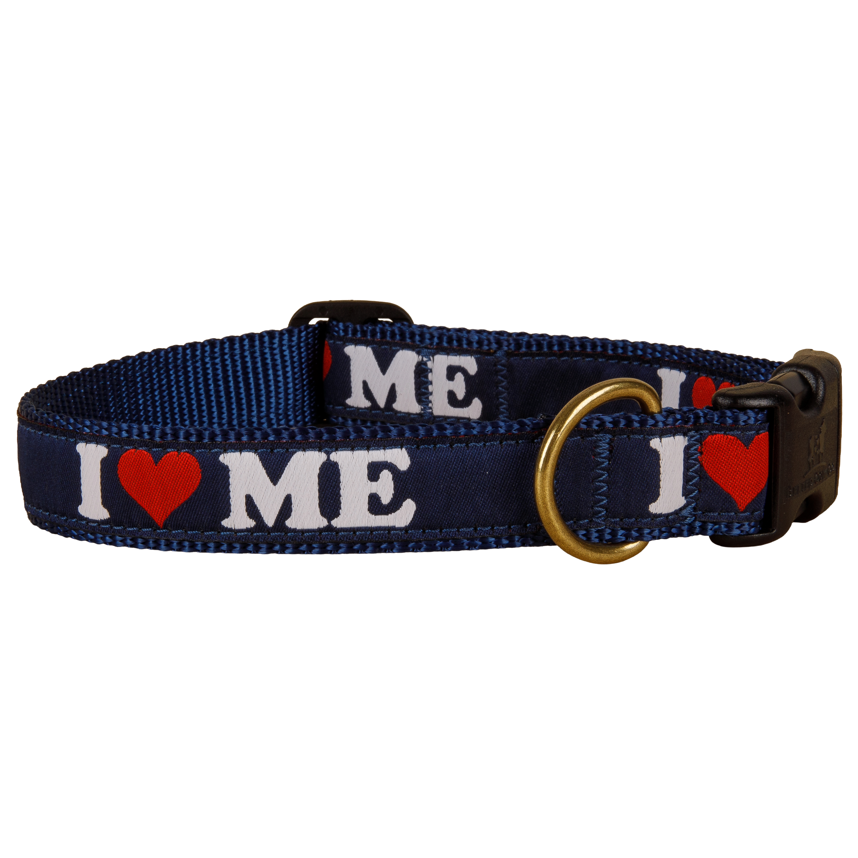 I Love ME Ribbon Dog Collar