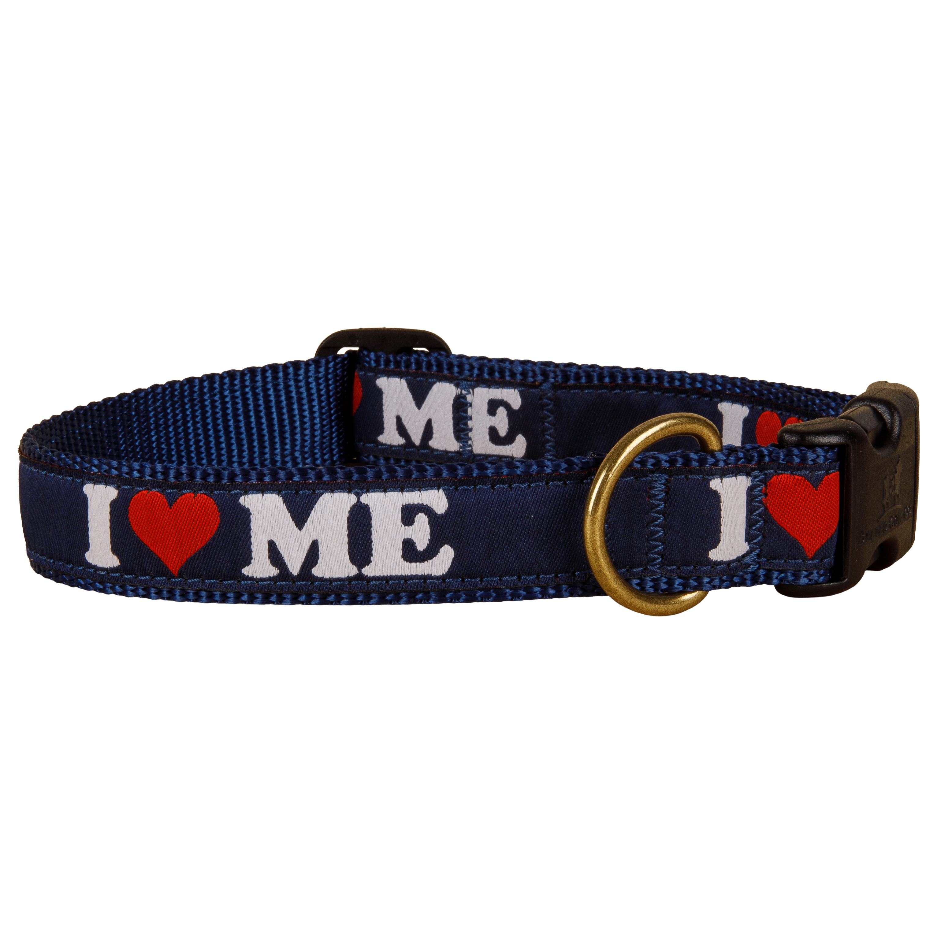 I Love ME Ribbon Dog Collar