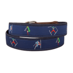 Retro Skier Ribbon Club Belt Thumbnail