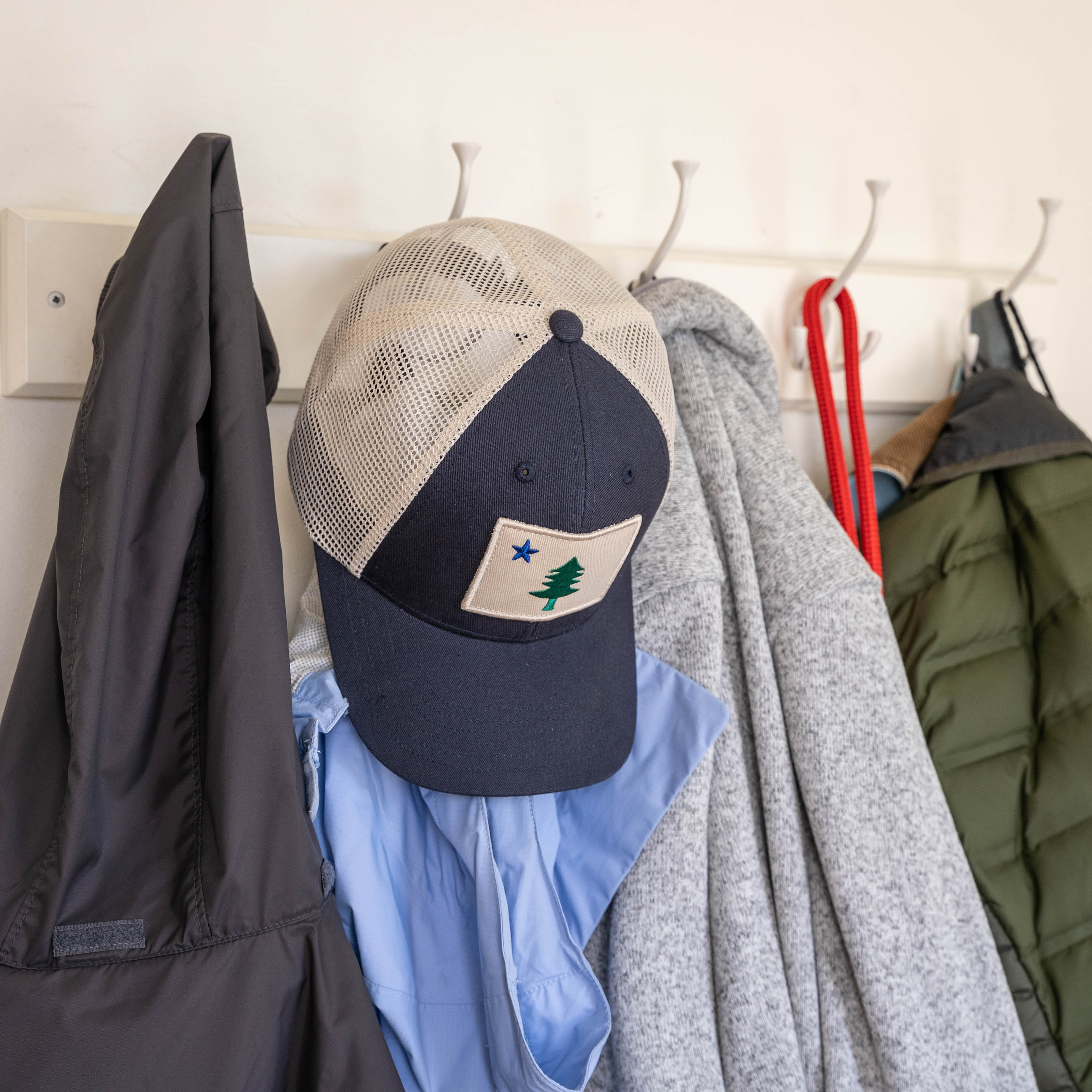 Original Maine Flag Trucker Hat