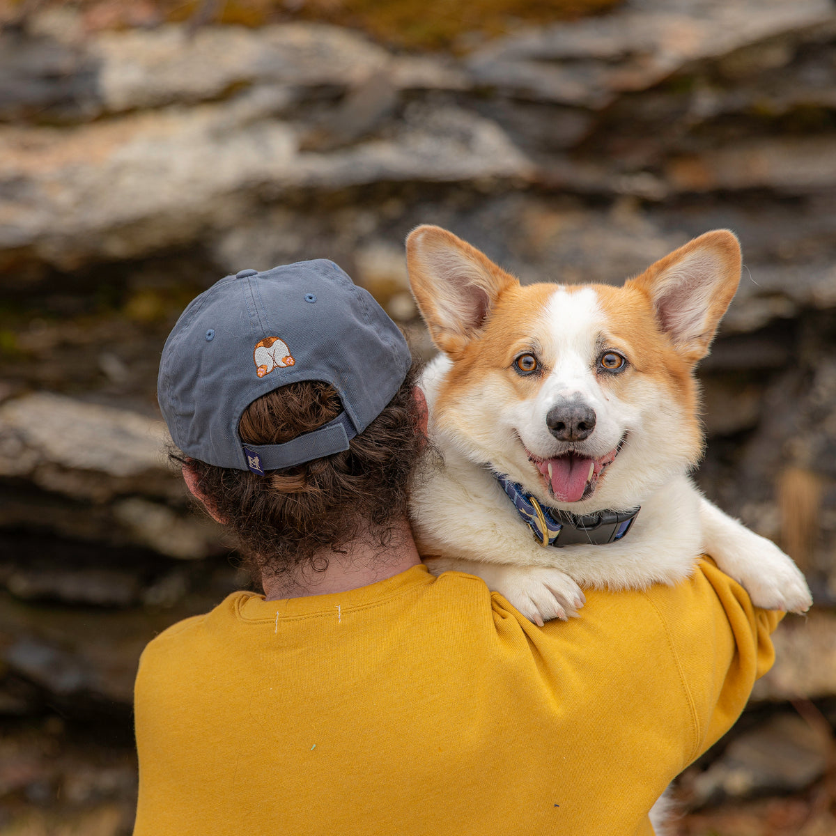 Corgi Butt Dad Hat